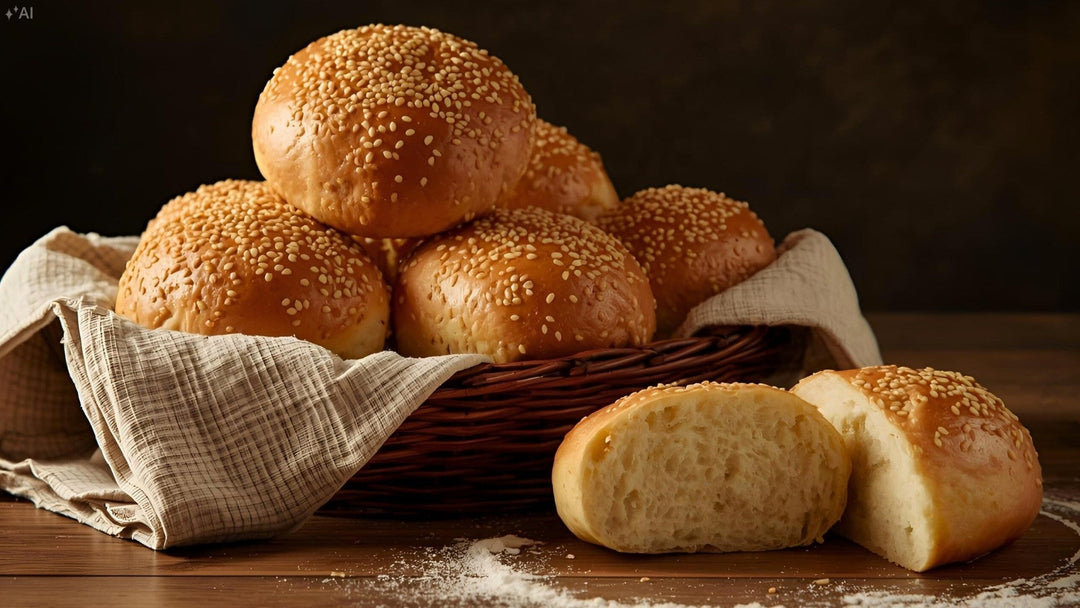 Rezept für Brioche Burger Buns