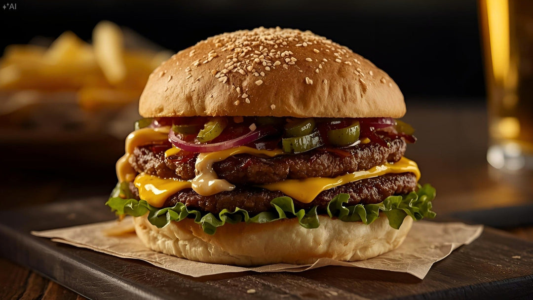 Double Smash Burger Rezept