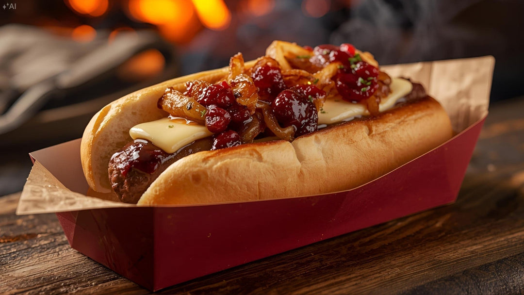 Wildfleisch-Bratwurst Hot Dogs