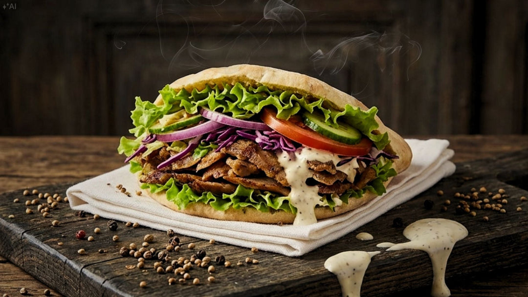 Backpapier-Döner Kebap Rezept
