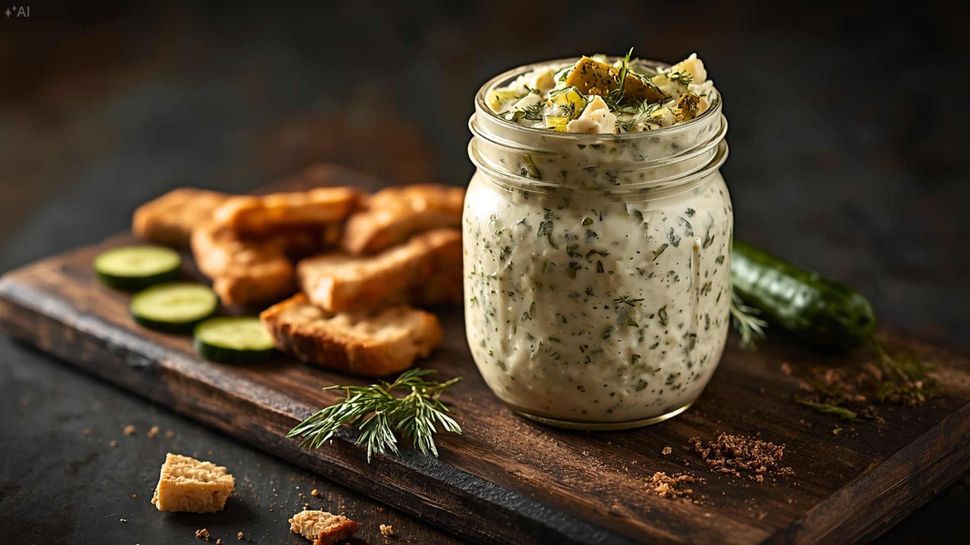 Gewürzgurken Dip Rezept