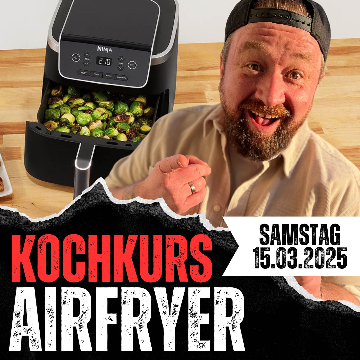 Airfryer Kochkurs am 15.03.2025