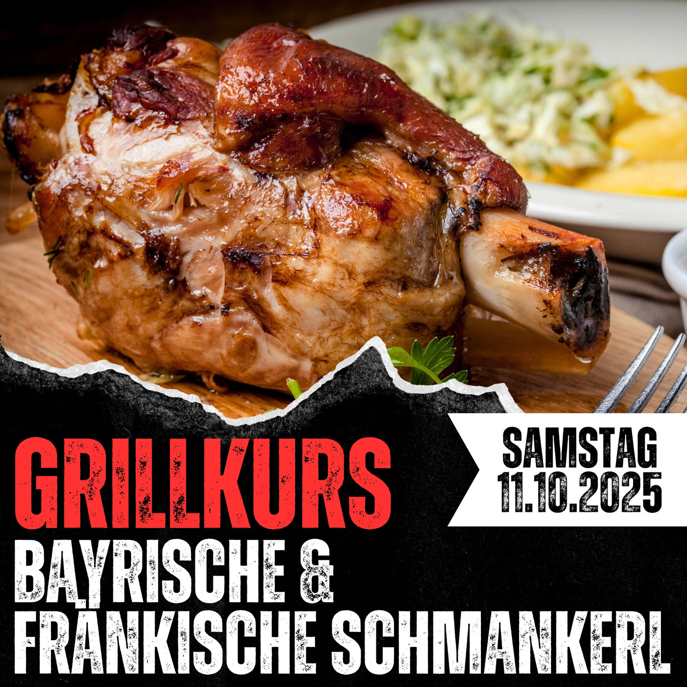 Grillkurs "Bayrische und fränkische Schmankerl" am 11.10.2025 inkl. Bierprobe