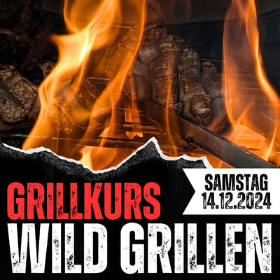 Grillkurs "Wild grillen" am 14.12.2024